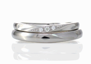 アトリエ春のプラチナ結婚指輪