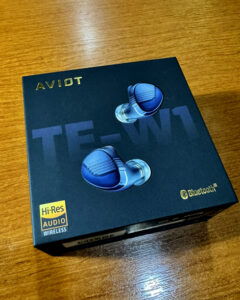 イヤホンAVIOT TE-W1