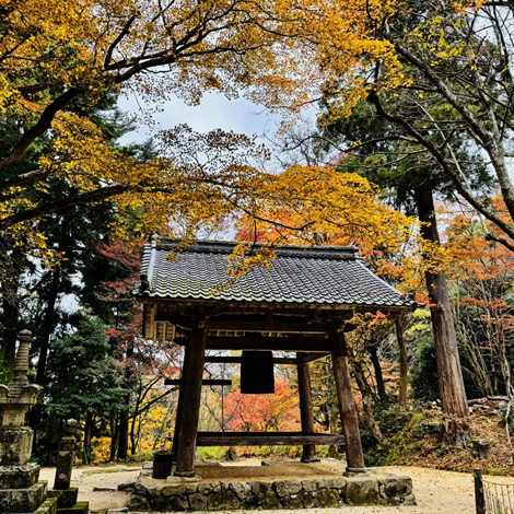 百済寺　日本の紅葉百選